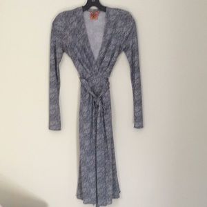 Tory Burch semi wrap spring dress